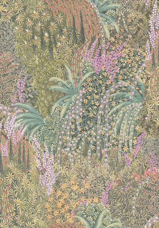 Carta da parati panoramica Cascade Olive and Sage Cole & Son