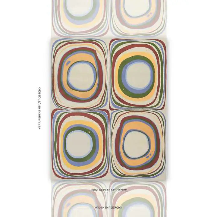 Schumacher Carta da Parati Mood Ring Deco Interni