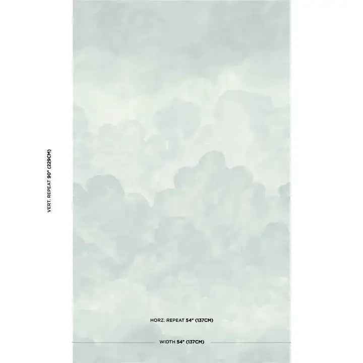 Schumacher Carta da Parati Painted Sky Deco Interni
