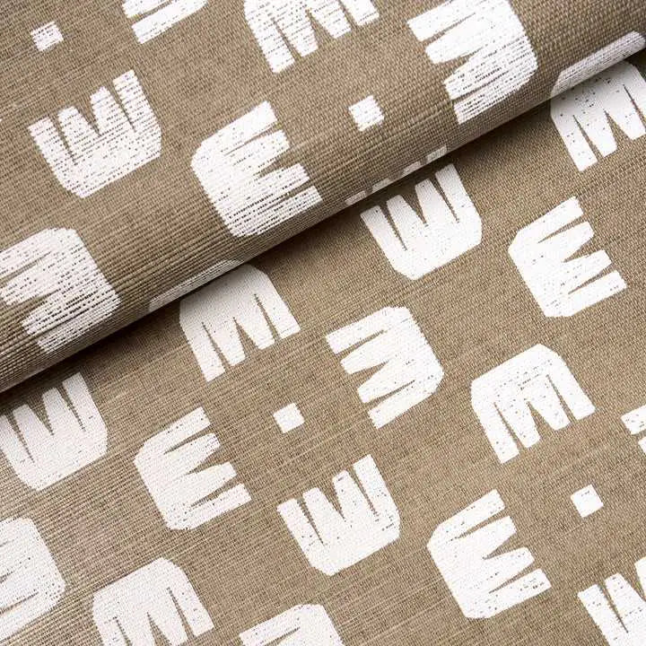 Schumacher Carta da Parati Raze Sisal Deco Interni