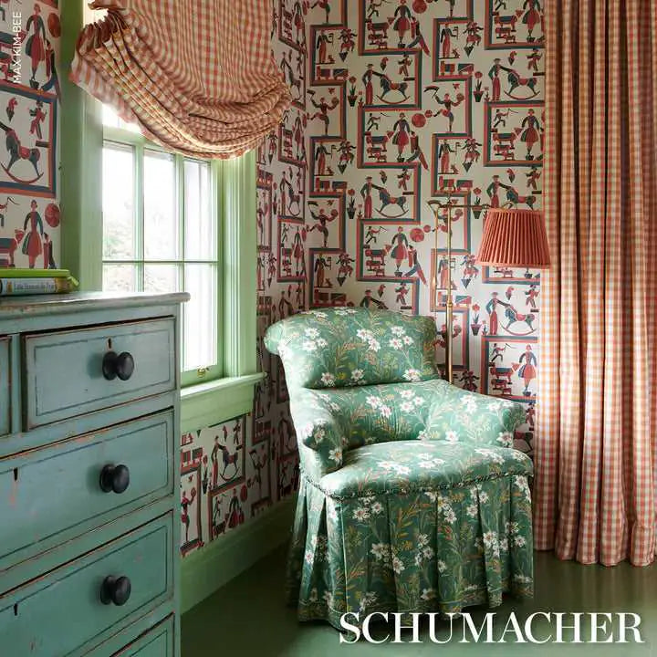 Schumacher Carta da Parati Vally Circus Deco Interni