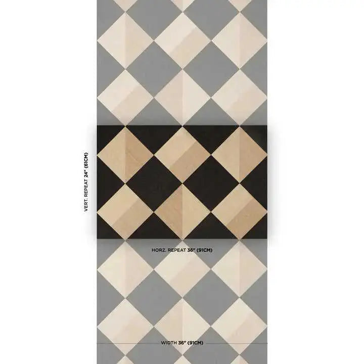 Schumacher Carta da Parati Maestro Deco Interni