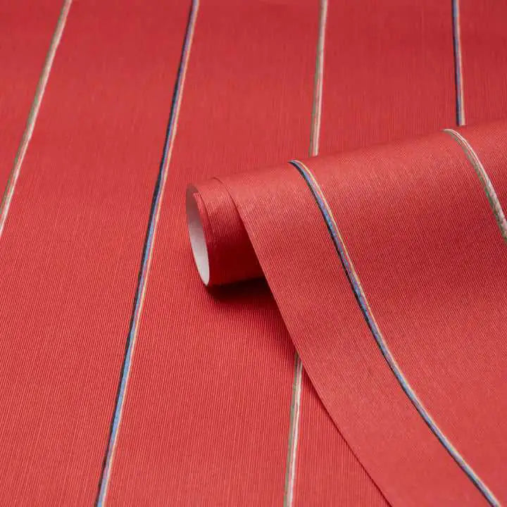 Schumacher Carta da Parati Draper Stripe Deco Interni
