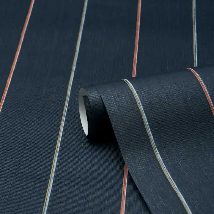 Schumacher Carta da Parati Draper Stripe Deco Interni