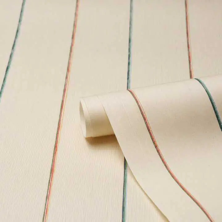 Schumacher Carta da Parati Draper Stripe Deco Interni