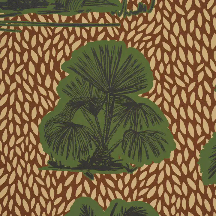 Tropical Safari Print by Johanna Ortiz