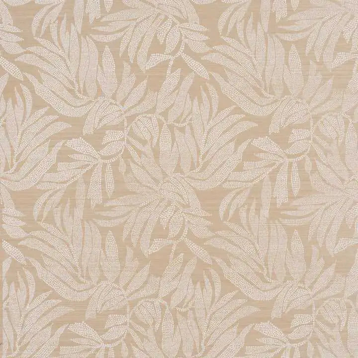 Schumacher Carta da Parati Tayrona Palm Mosaic Sisal Deco Interni