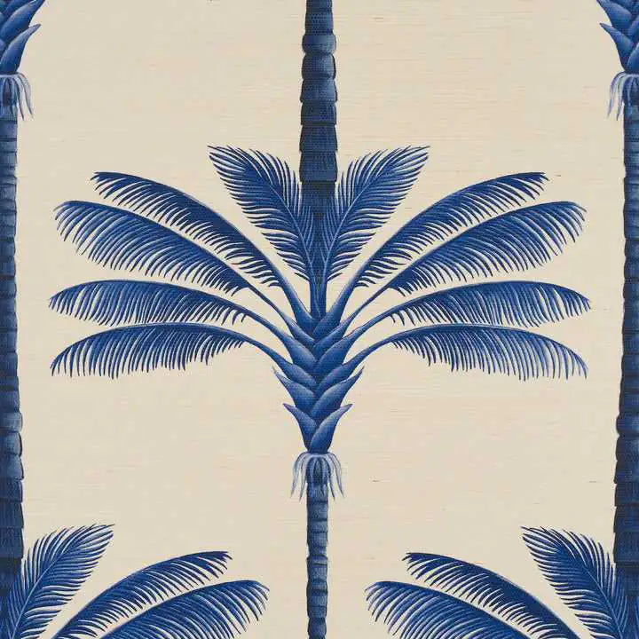 Schumacher Carta da Parati A Palm is a Palm Sisal Deco Interni