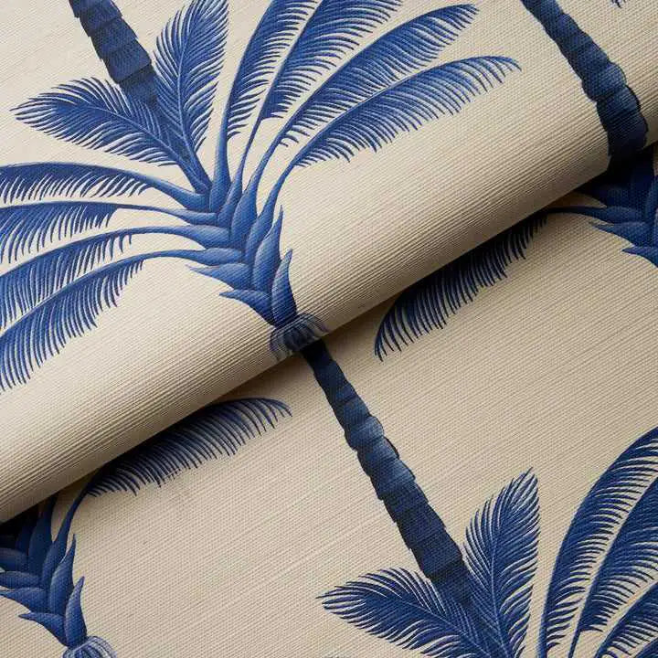 Schumacher Carta da Parati A Palm is a Palm Sisal Deco Interni