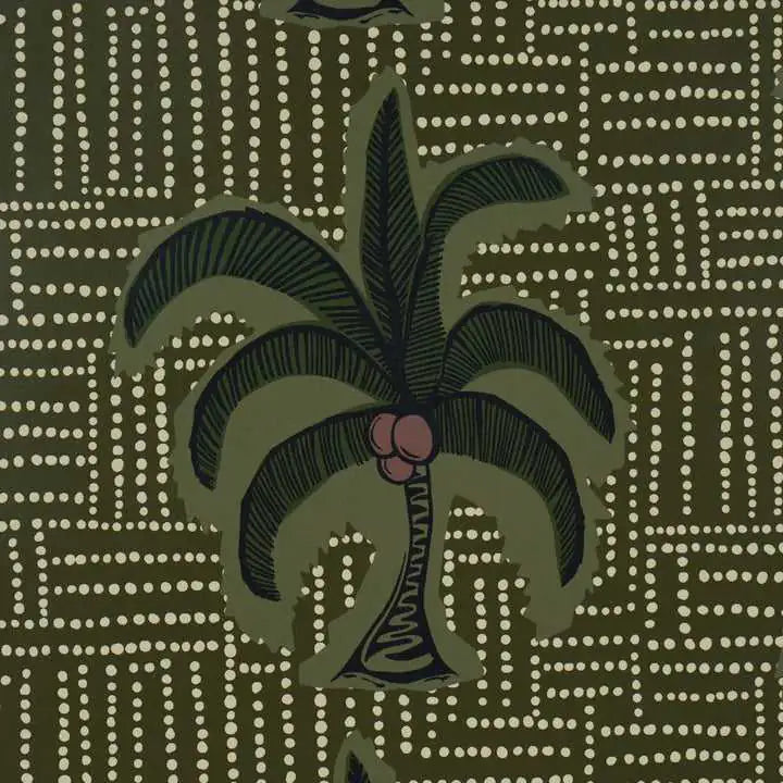 Schumacher Carta da Parati Agua de Coco Deco Interni