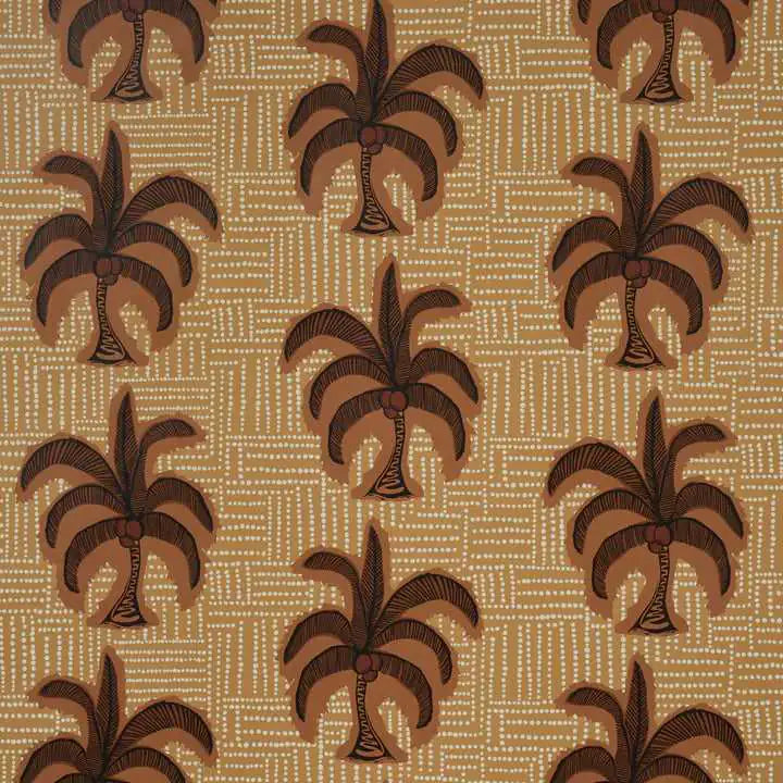 Schumacher Carta da Parati Agua de Coco Deco Interni