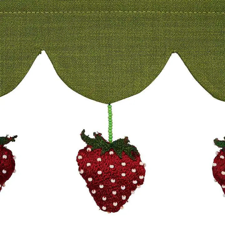 Schumacher Samples Strawberry Jam Trim Deco Interni