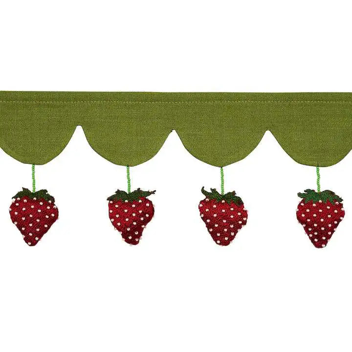 Schumacher Samples Strawberry Jam Trim Deco Interni