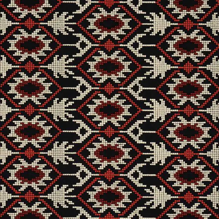 Schumacher Tessuti Andean Tribute Embroidery Deco Interni