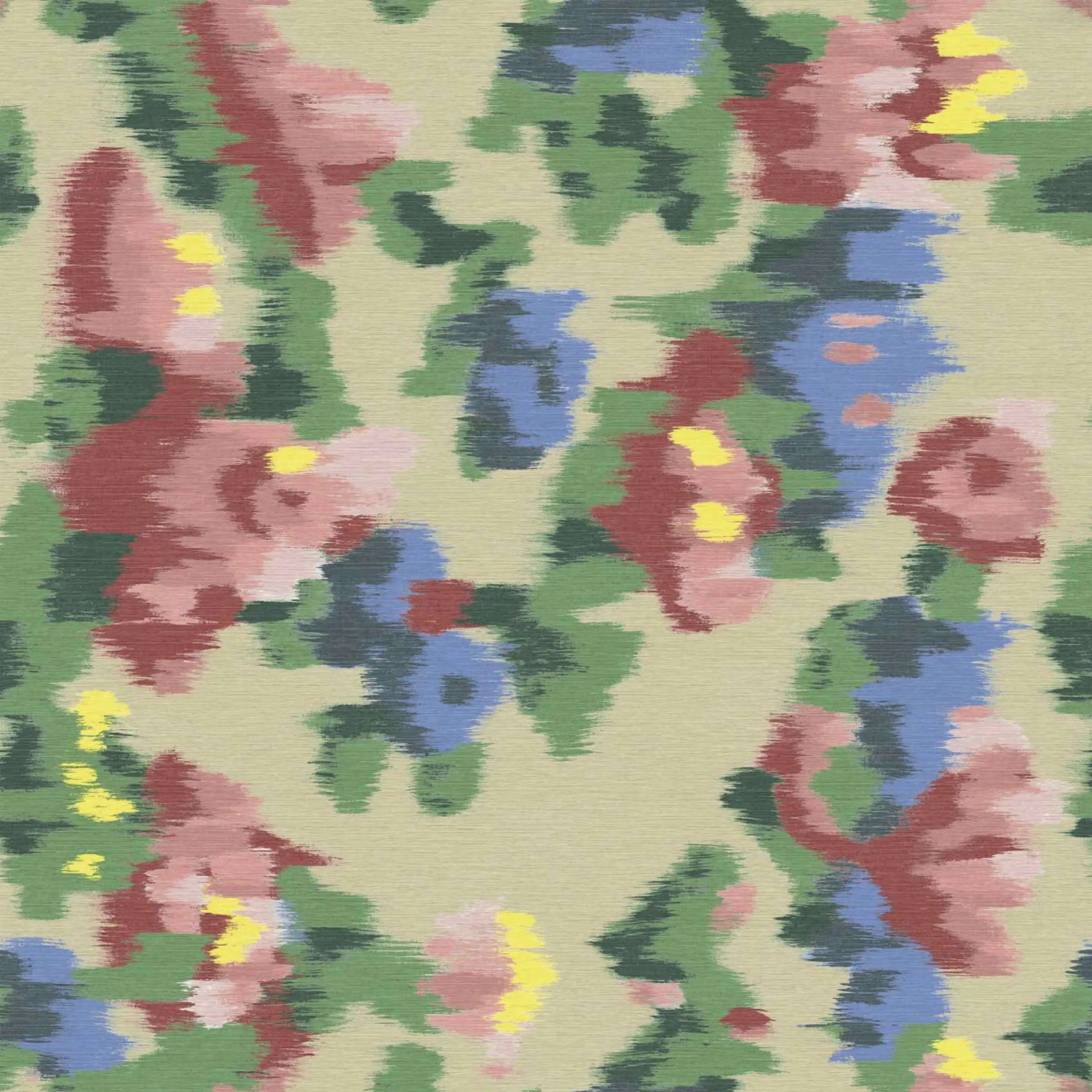 Carta da parati panoramica Abstract floral La mare aux fees Elitis