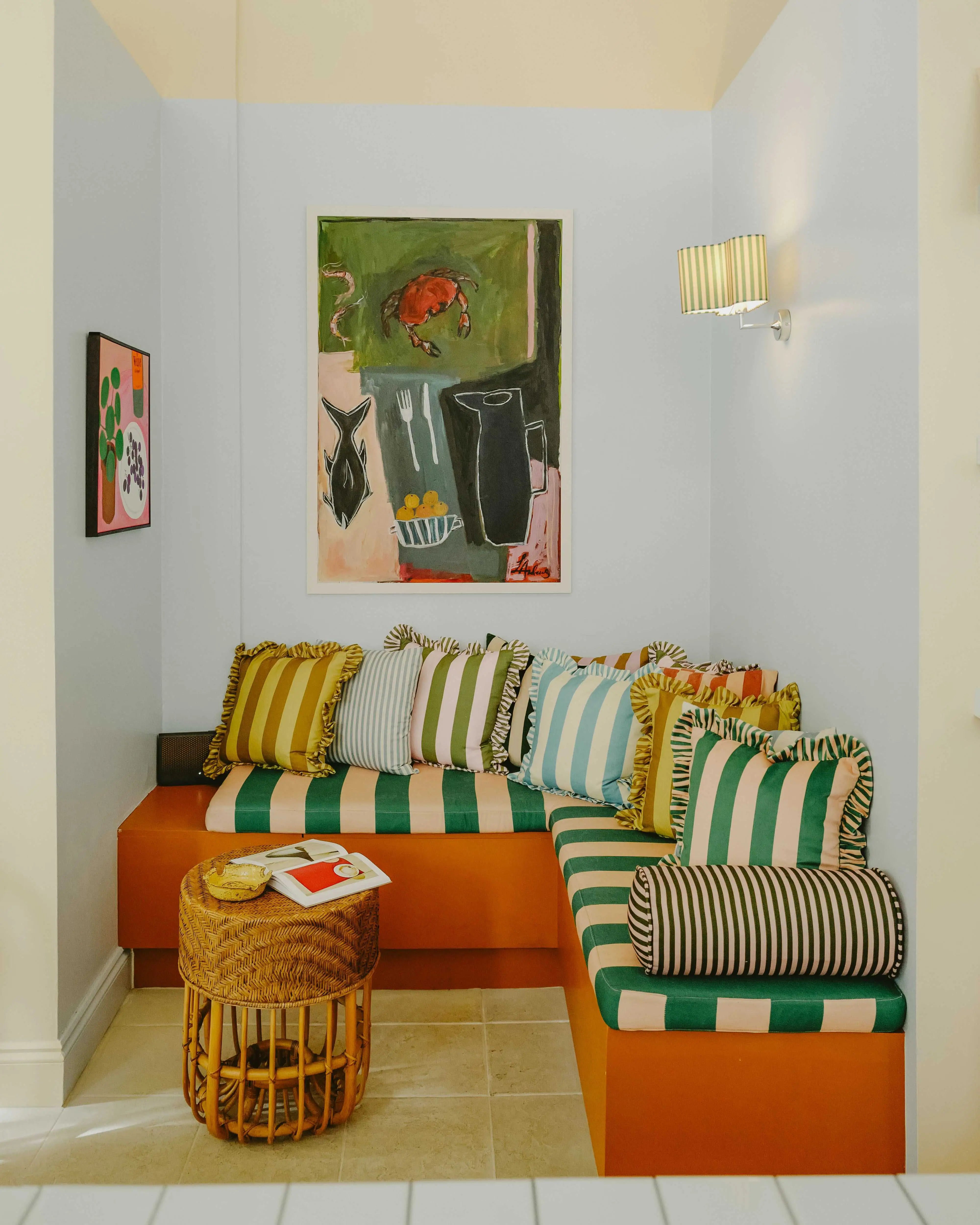 Colours of Arley Tessuti Trip + Denim Deco Interni