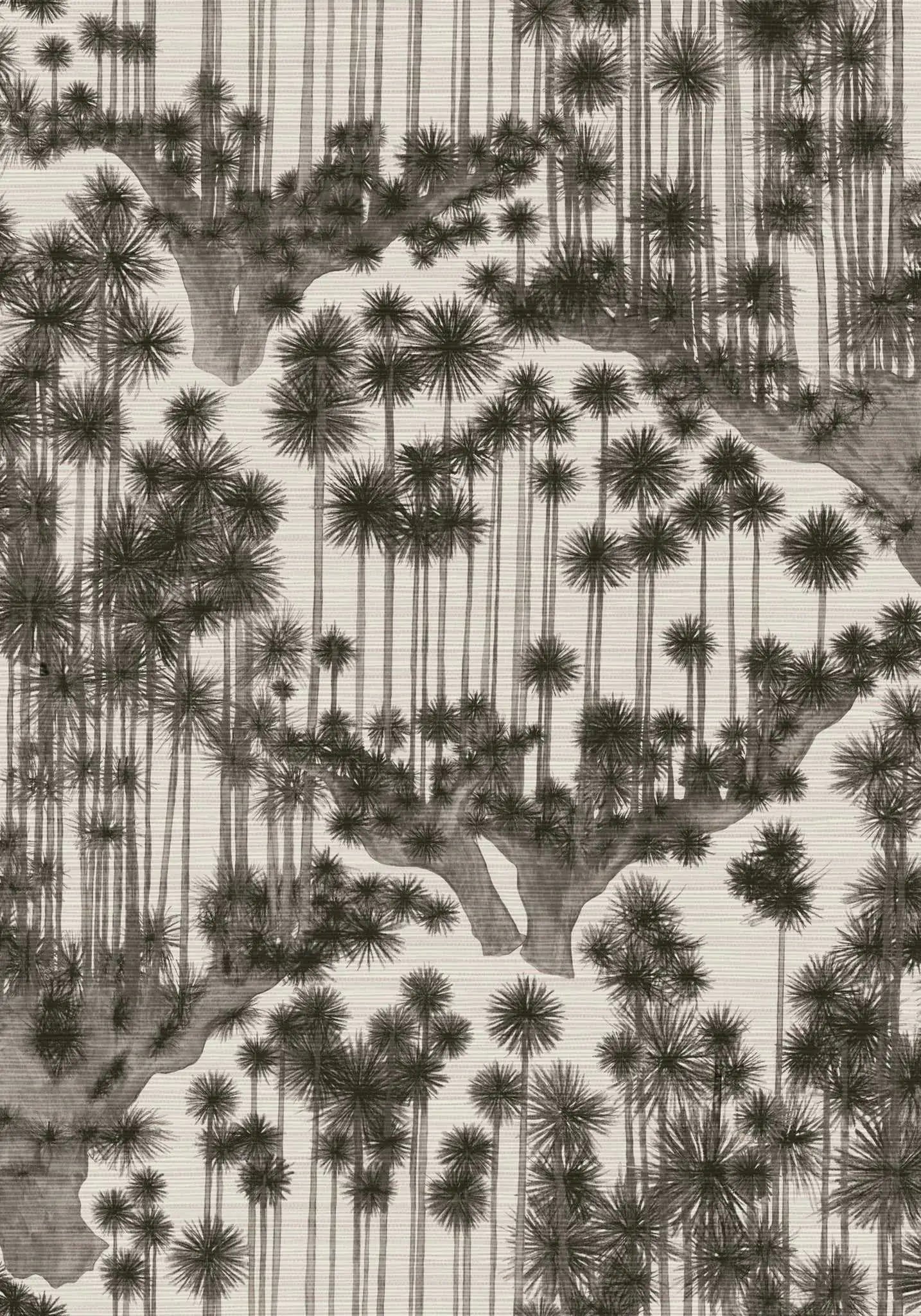 Cole & Son Carta da Parati Japanese Woods - Grasscloth Deco Interni