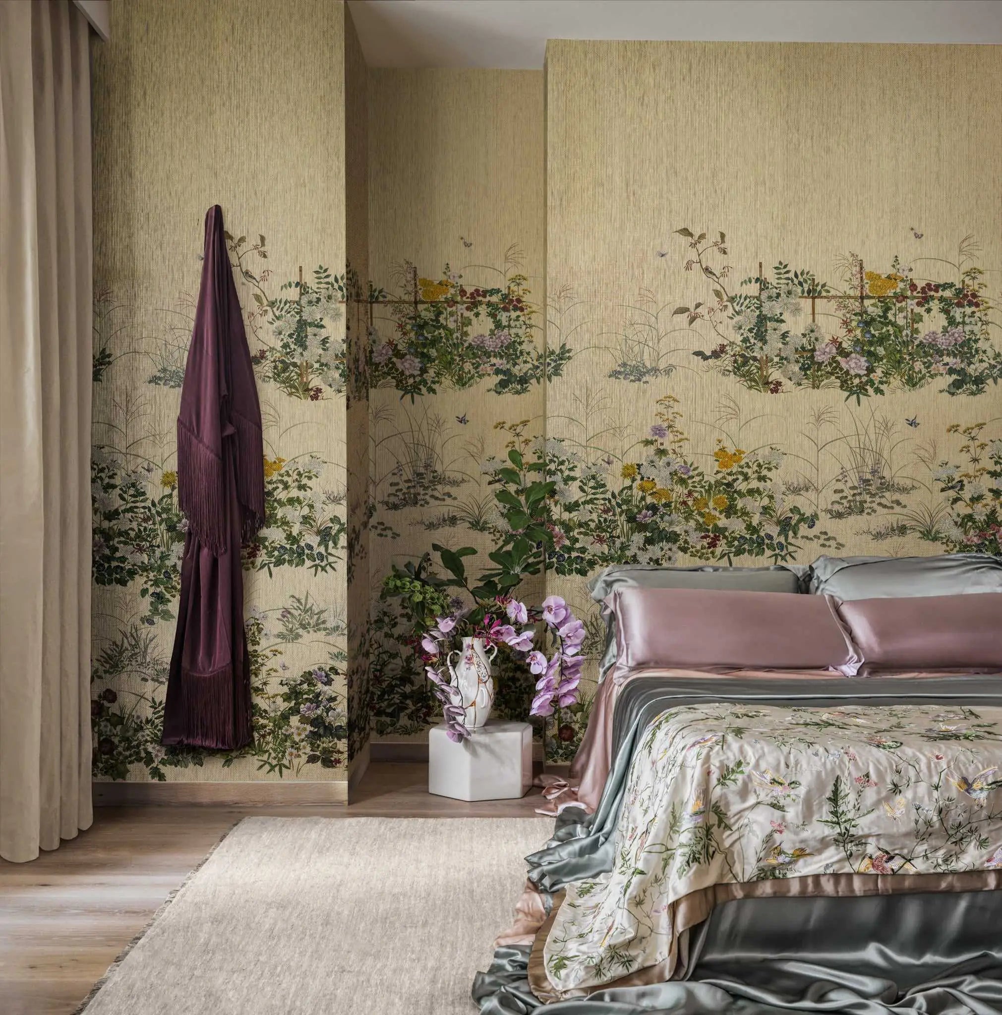 Cole & Son Carta da Parati Scenic Flora Deco Interni