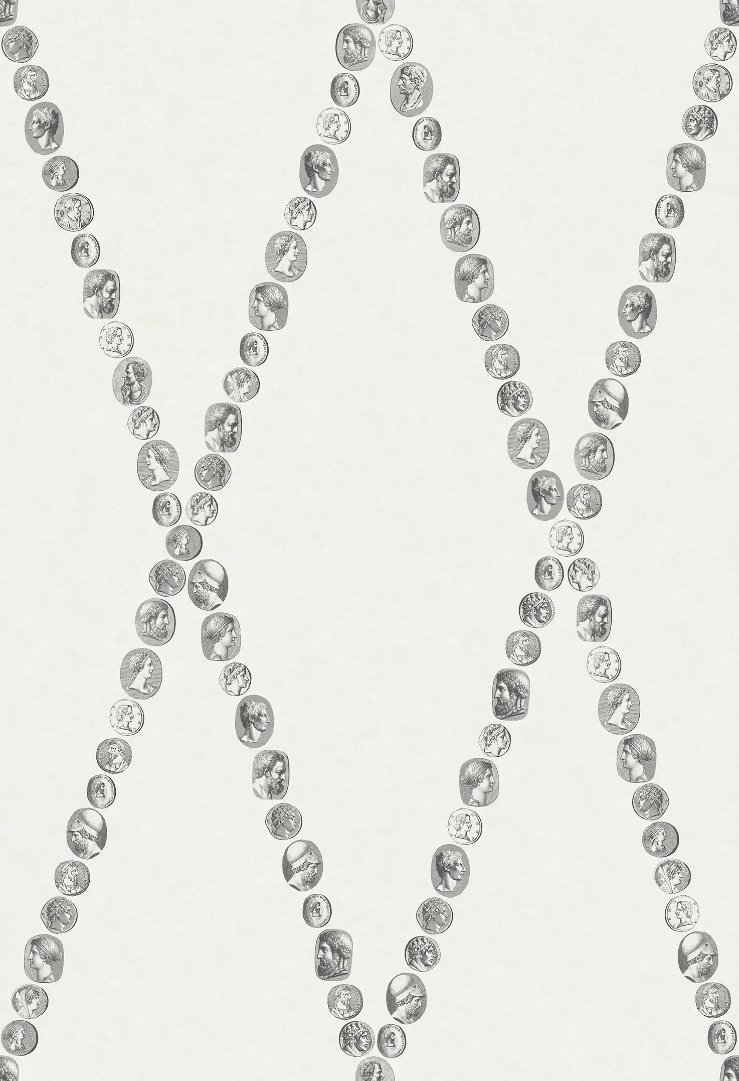 Carta da parati Cammei Black and White Cole & Son