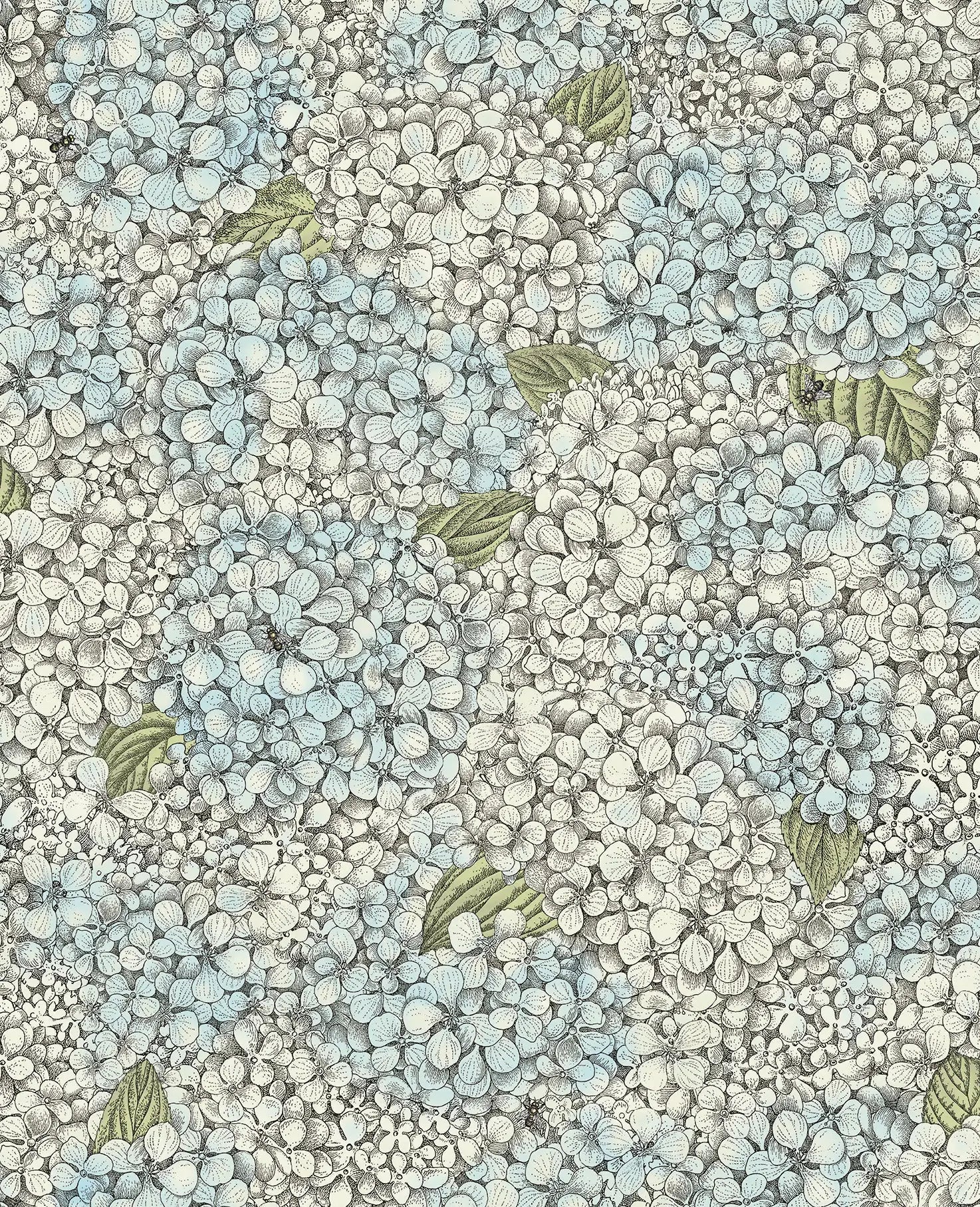 Carta da parati Ortensia Blue and Cream Cole & Son