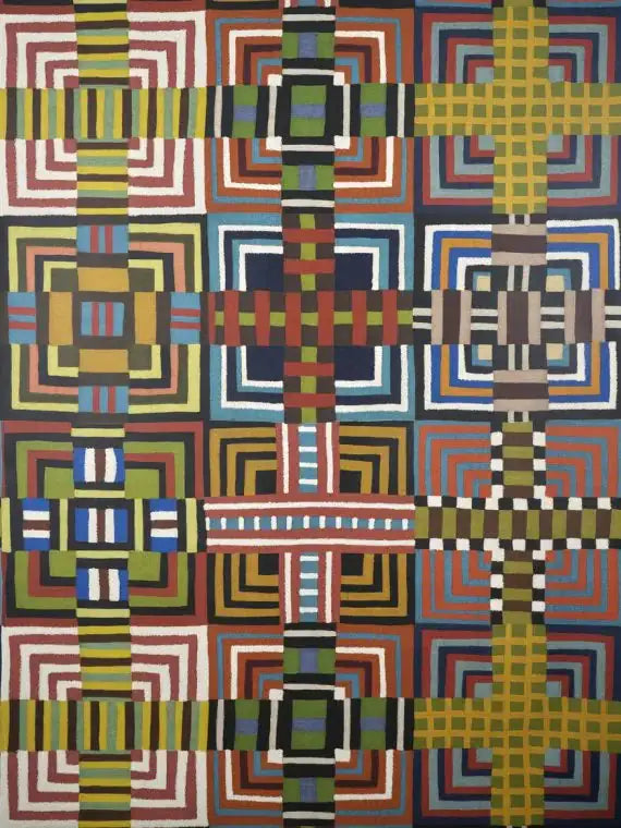 Maria carta da parati Pierre Frey geometrica