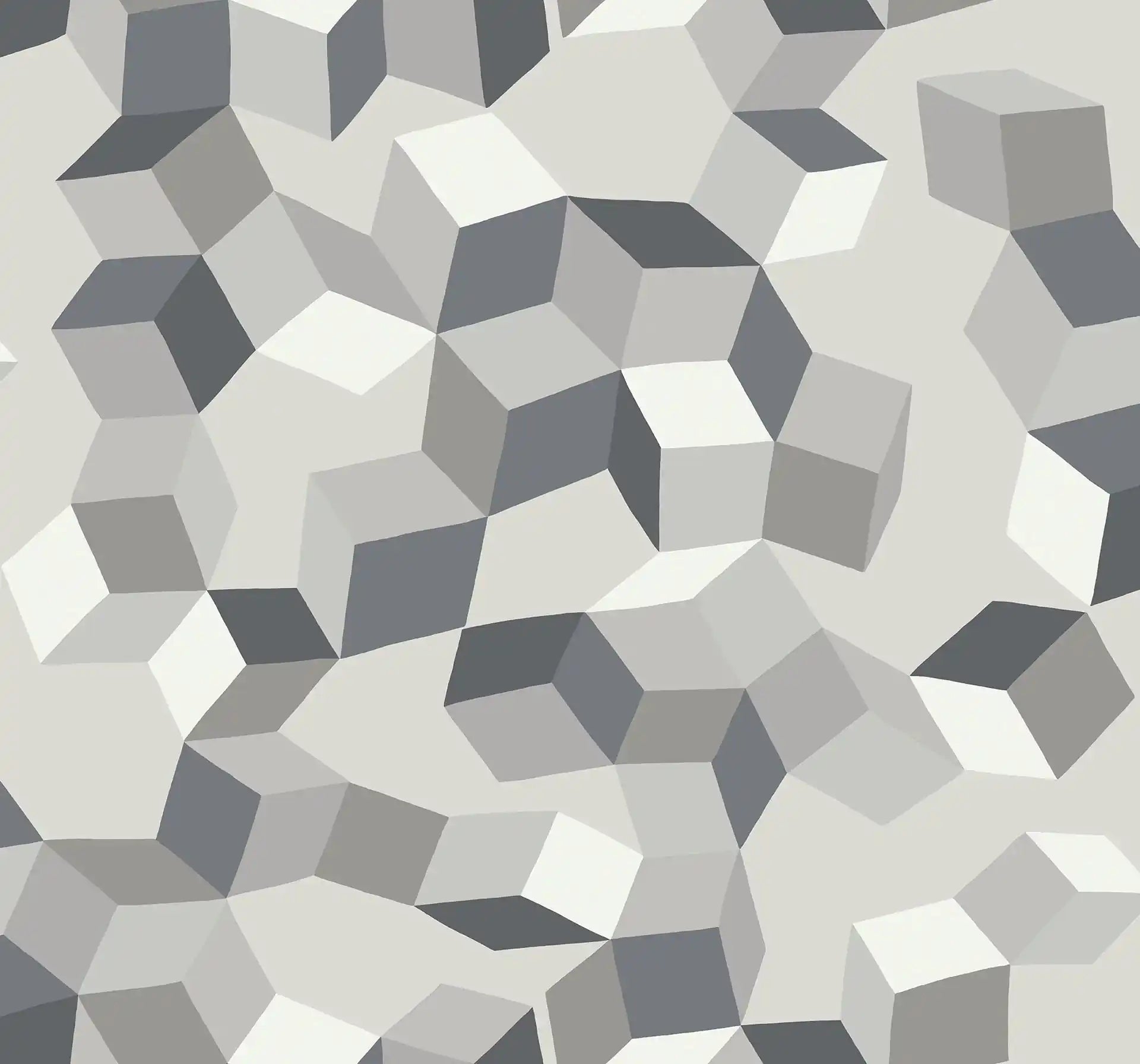 Carta da parati Puzzle Charcoal on Stone Cole & Son
