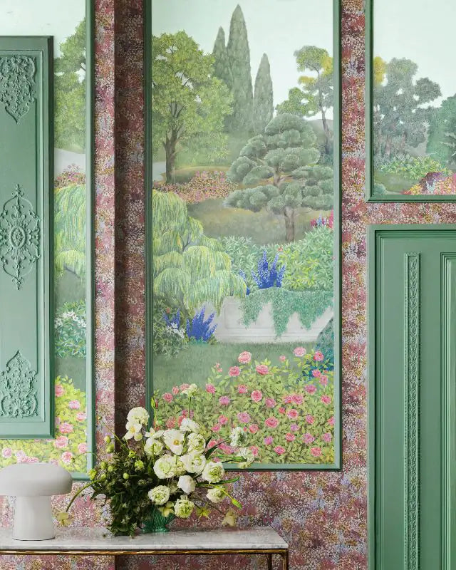 carta da parati floreale
