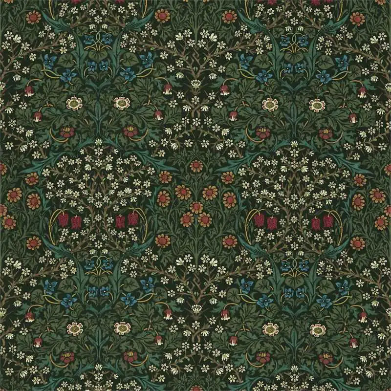 Morris & Co Tessuti Blackthorn Fabric Deco Interni