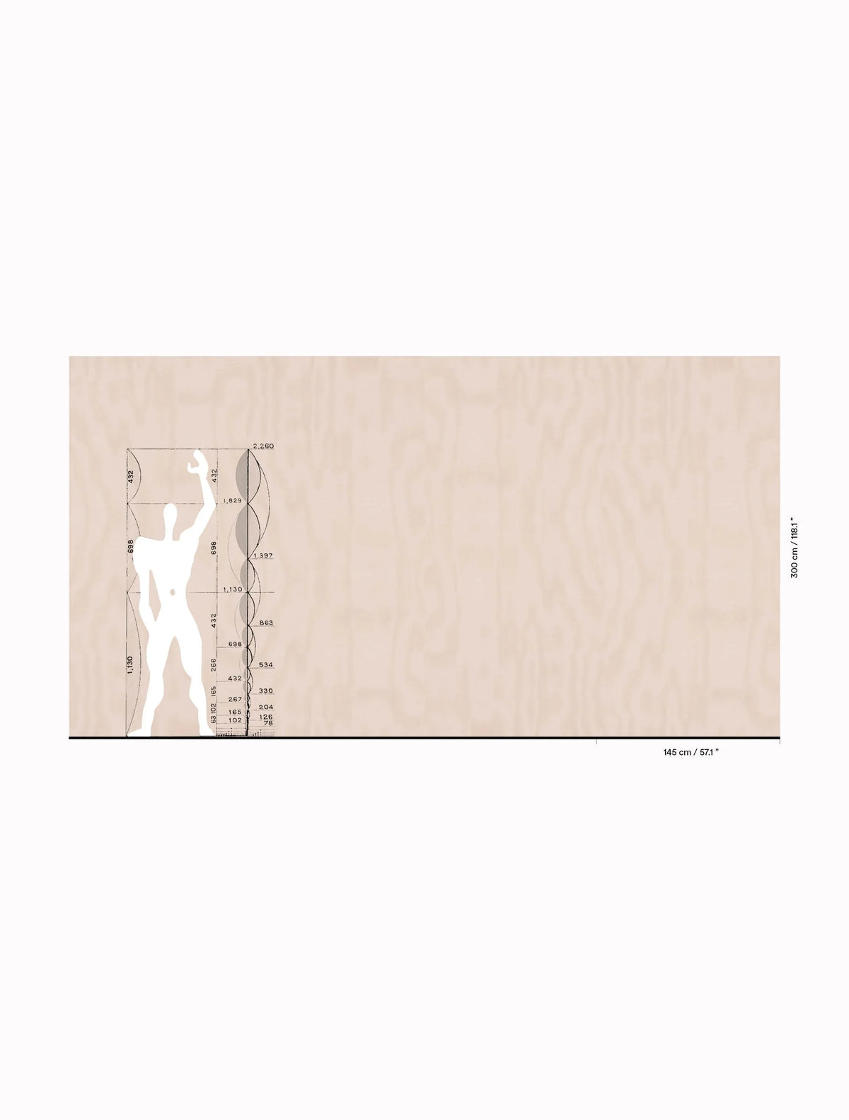 Dedar Amoir Libre Wall carta da parati ambientazione