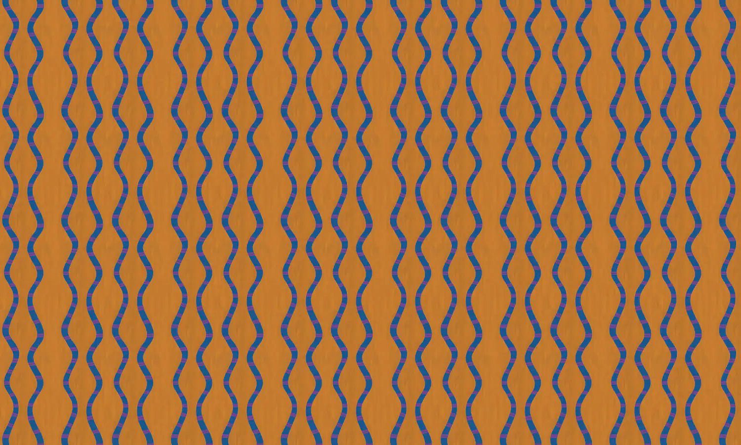 Una carta da parati a righe con serpenti e colori meravigliosi.