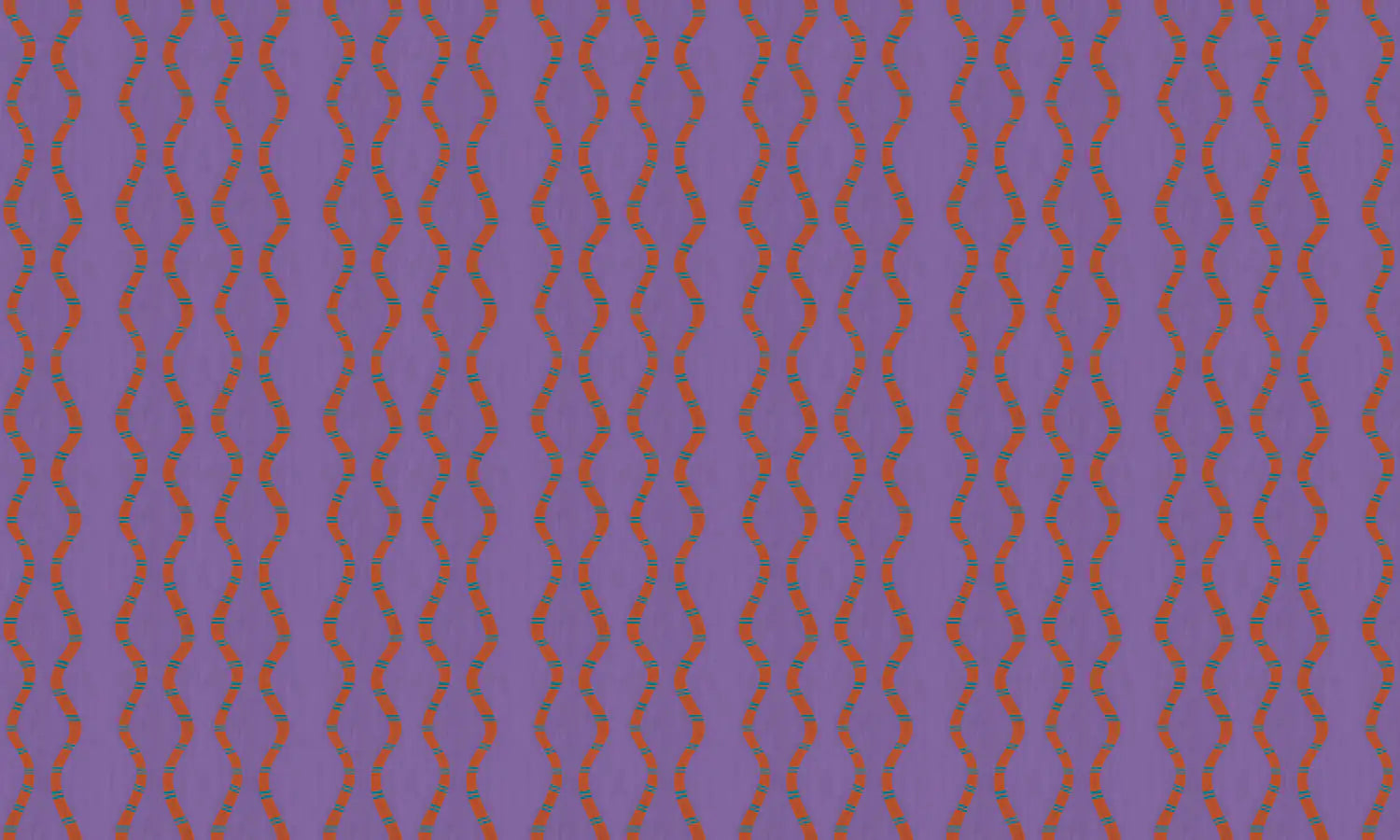 Una carta da parati a righe con serpenti e colori meravigliosi.