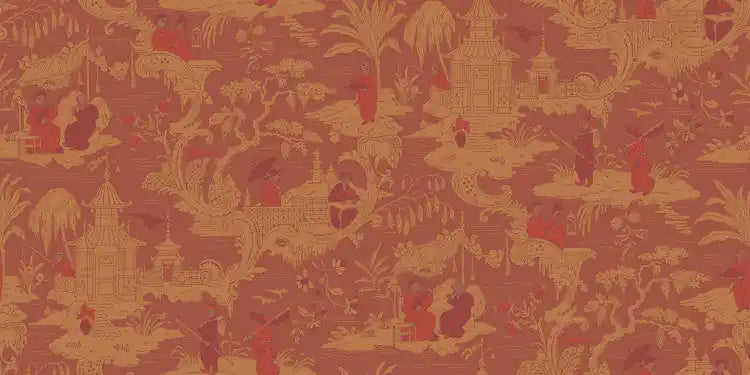 Carta da parati Chinese Toile Ginger Cole & Son
