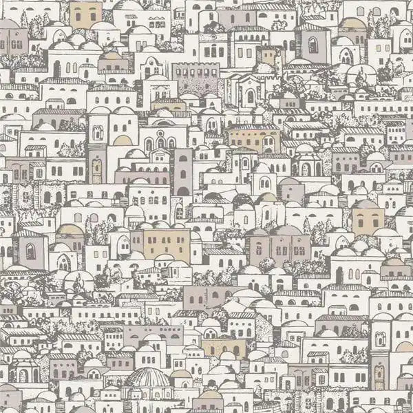Carta da parati Fornasetti - Mediterranea Beige Cole & Son