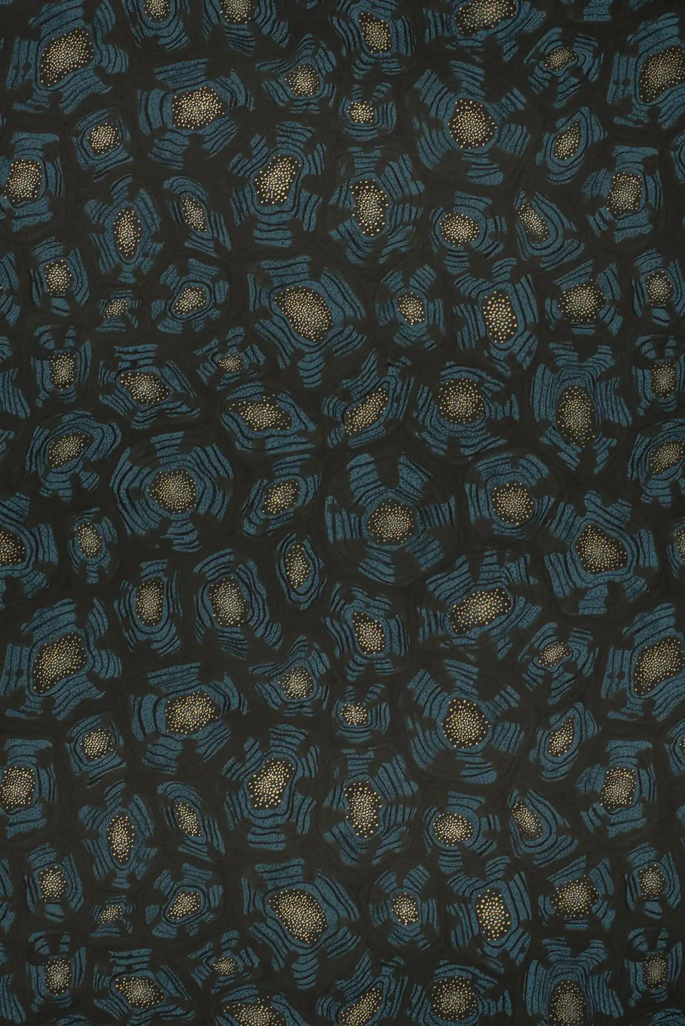 Carta da parati Savanna Shell Blu/Oro Cole & Son
