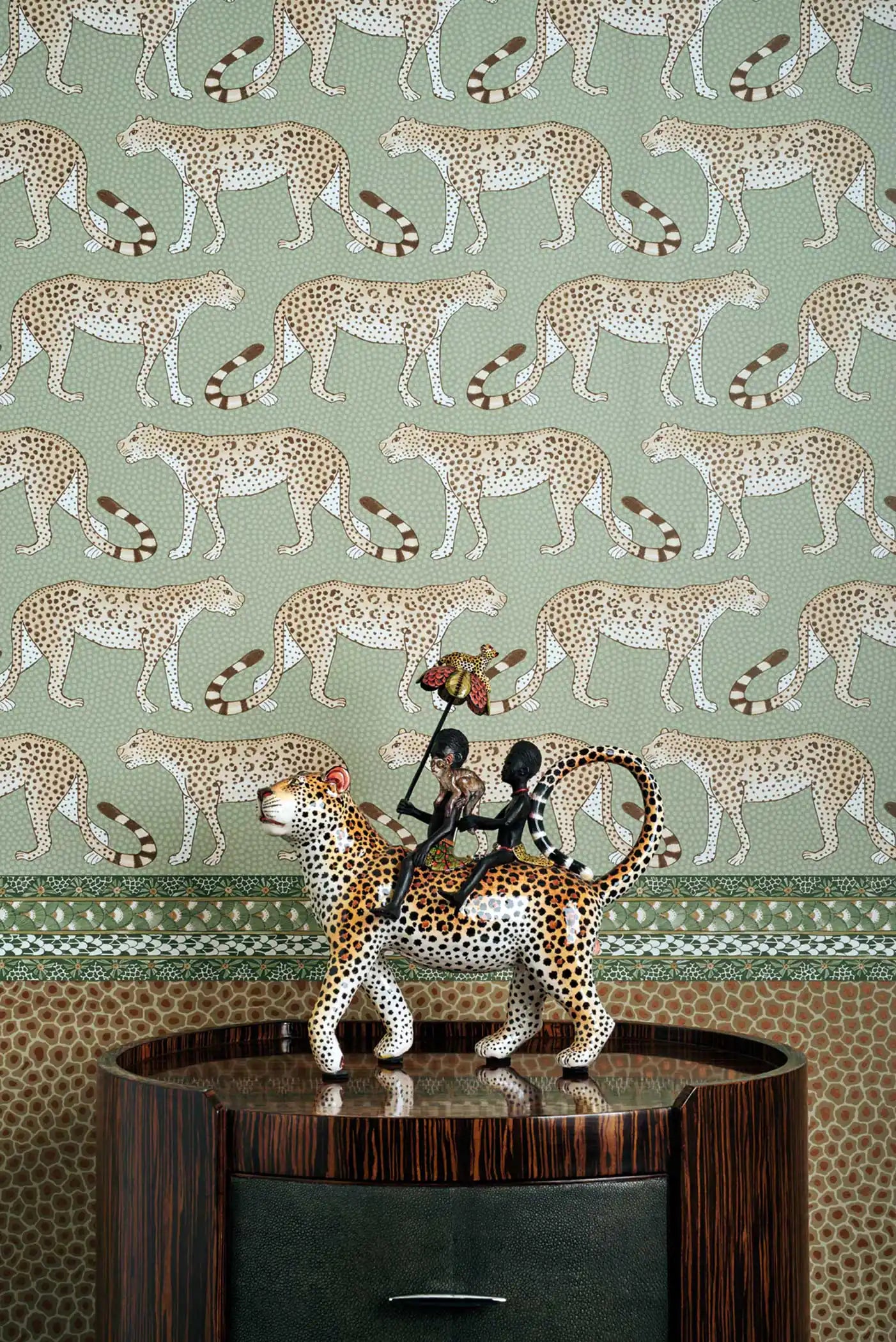 leopard walk