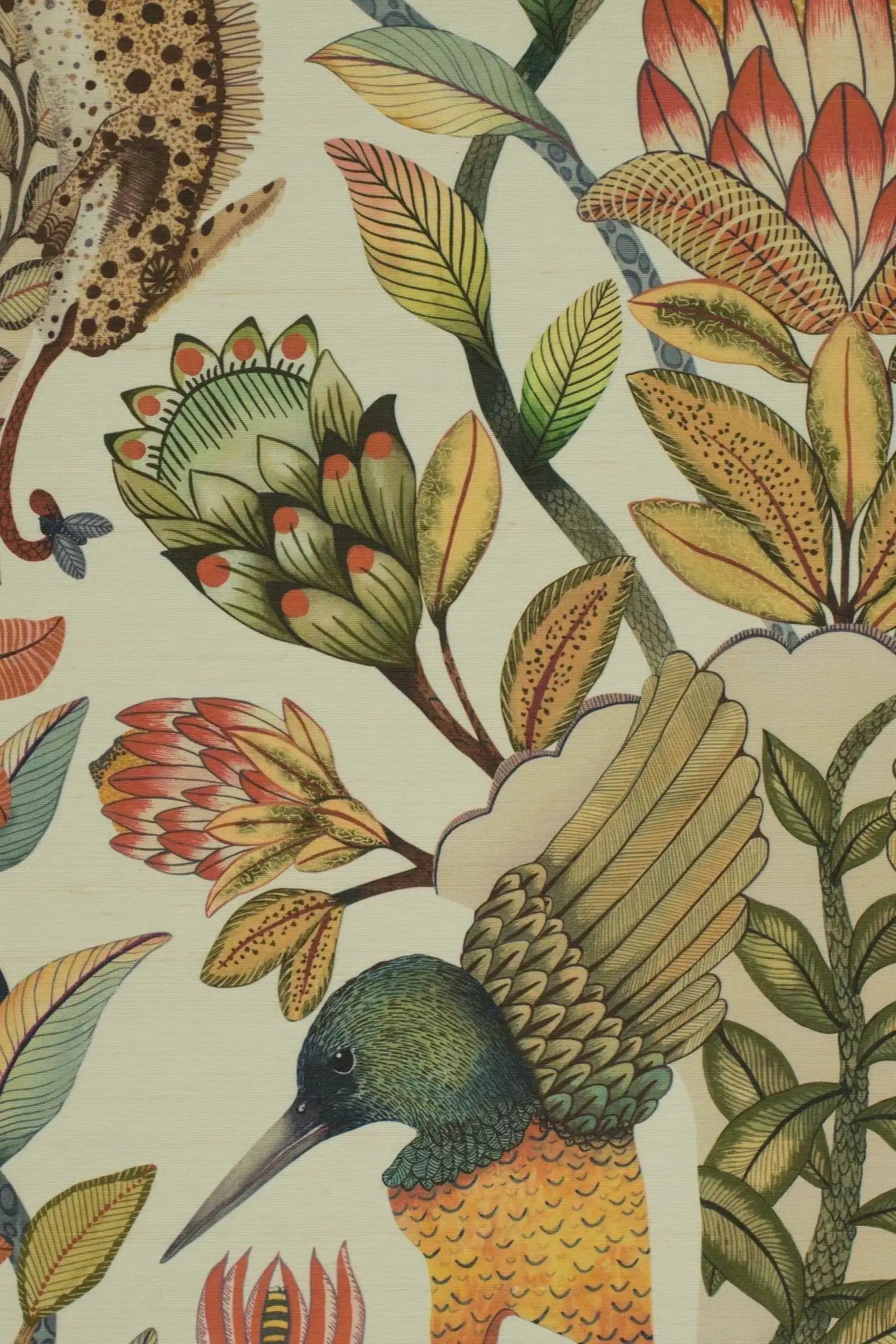 protea garden silk