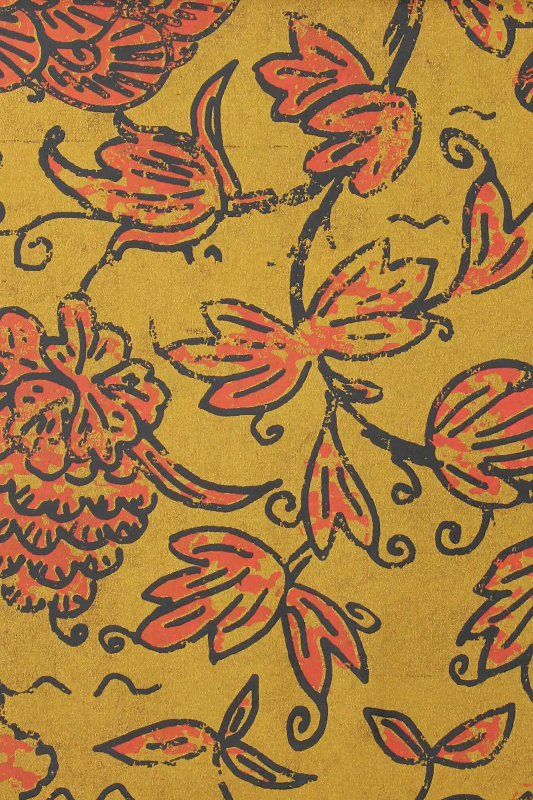 Carta da parati Flirt Aquatique Oiseau de feu Elitis