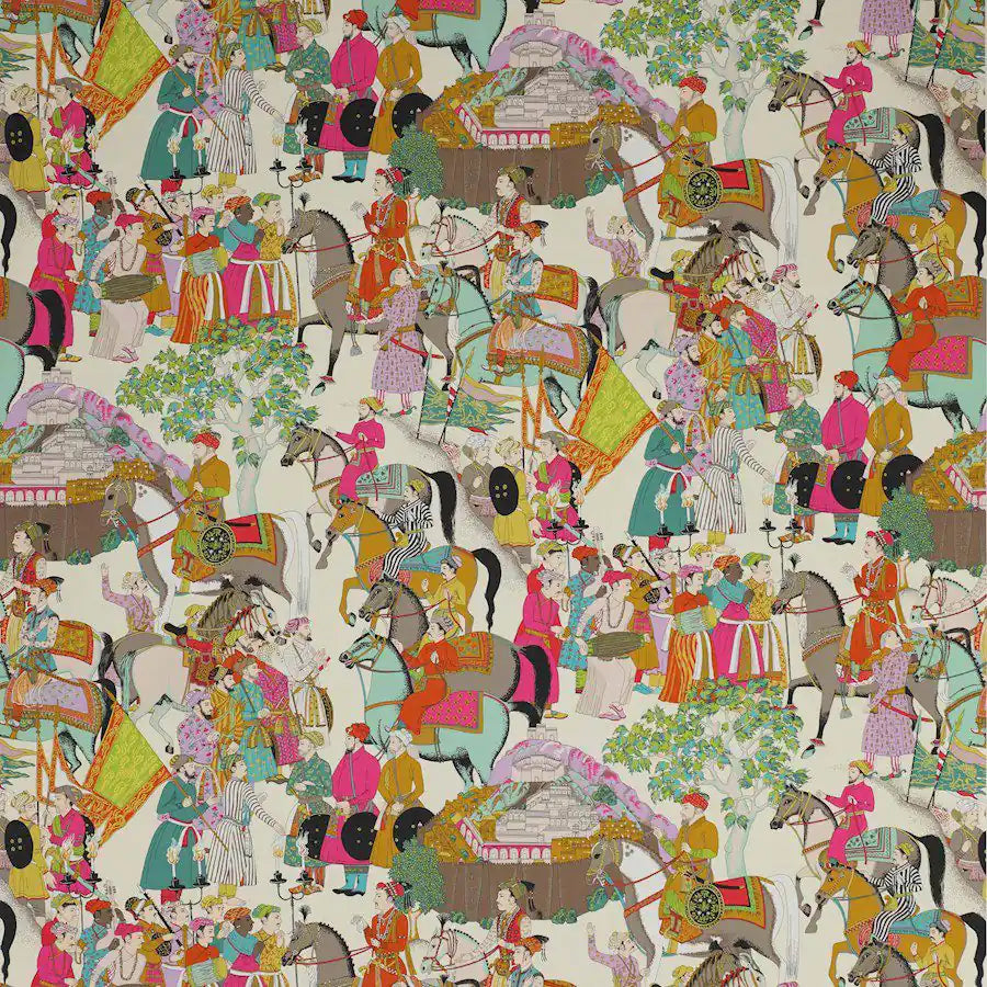 Manuel Canovas Tessuti Turquoise Dara