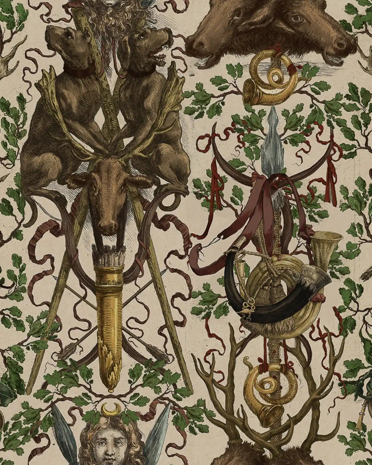 Carta da Parati The Ganghofer Hunt