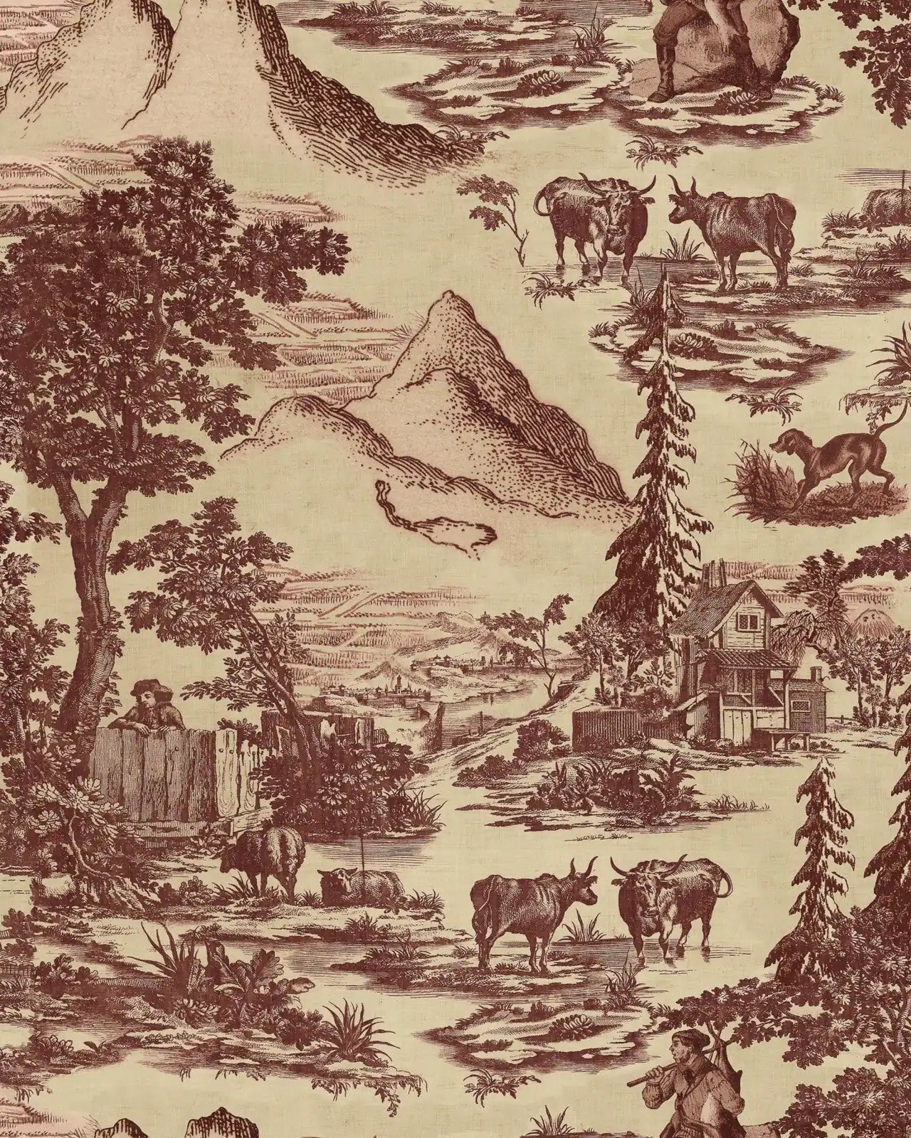 Carta da Parati Toile du Tyrol
