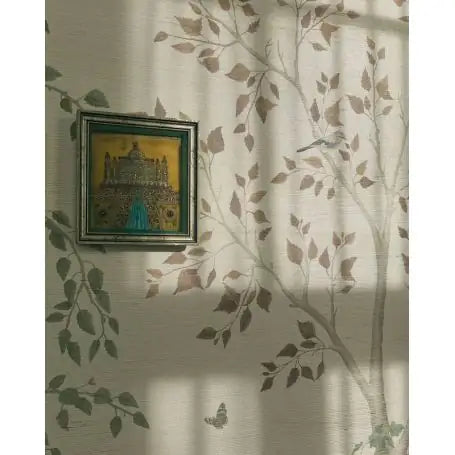 Seasonal Woods Grasscloth