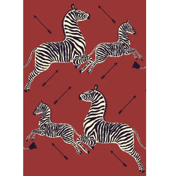 Scalamandre Carta da Parati Zebras Deco Interni