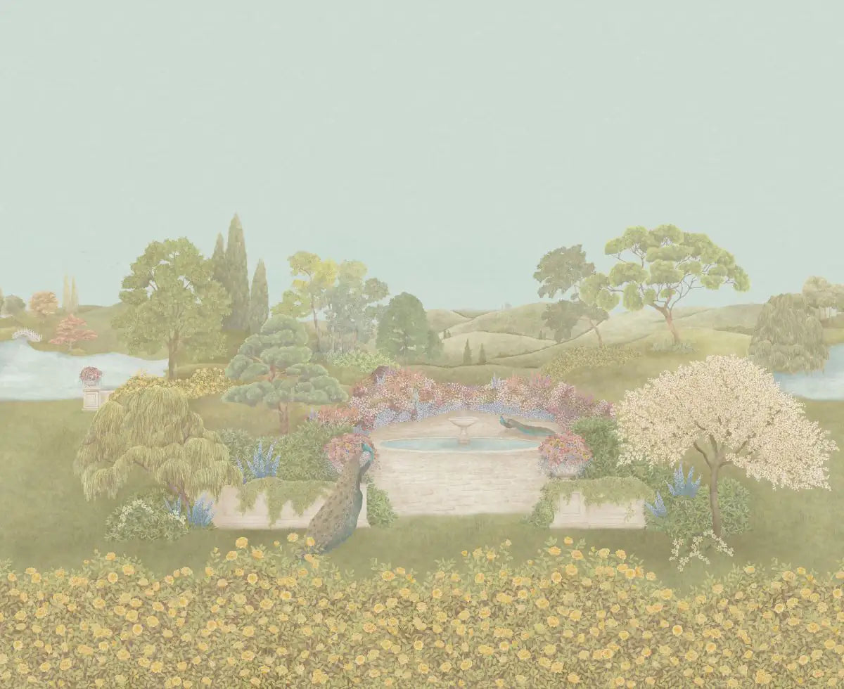 Carta da parati Idyll Honey Citrine Cole & Son