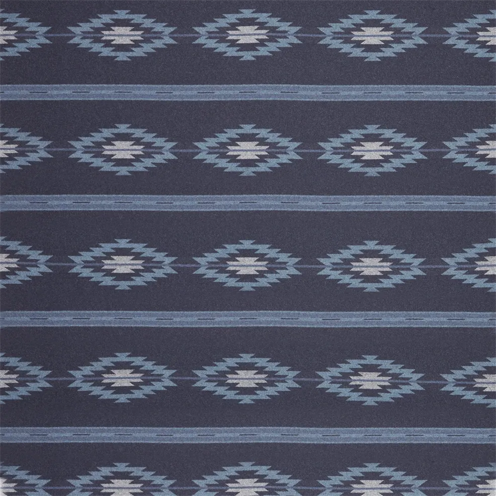 Ralph Lauren Peppy's Blanket tessuto colore Indigo