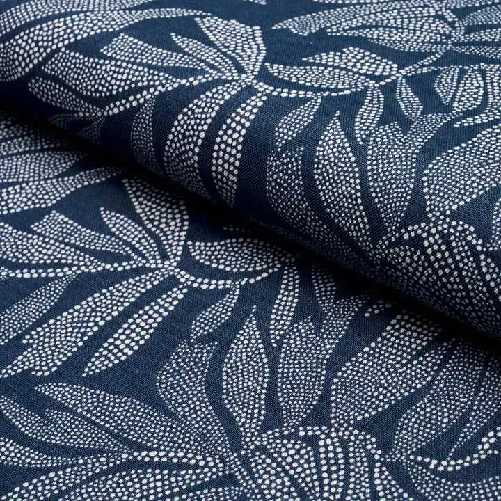Schumacher Tessuti Tayrona Palm Mosaic Deco Interni