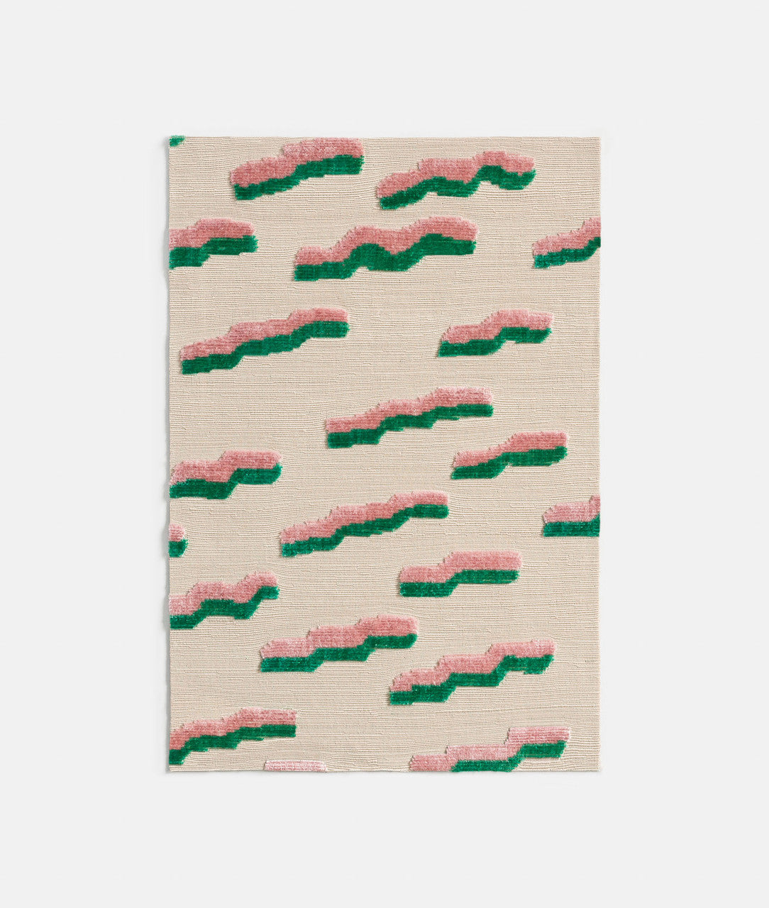 Tessuto Tiger Beat Fragola Menta Dedar