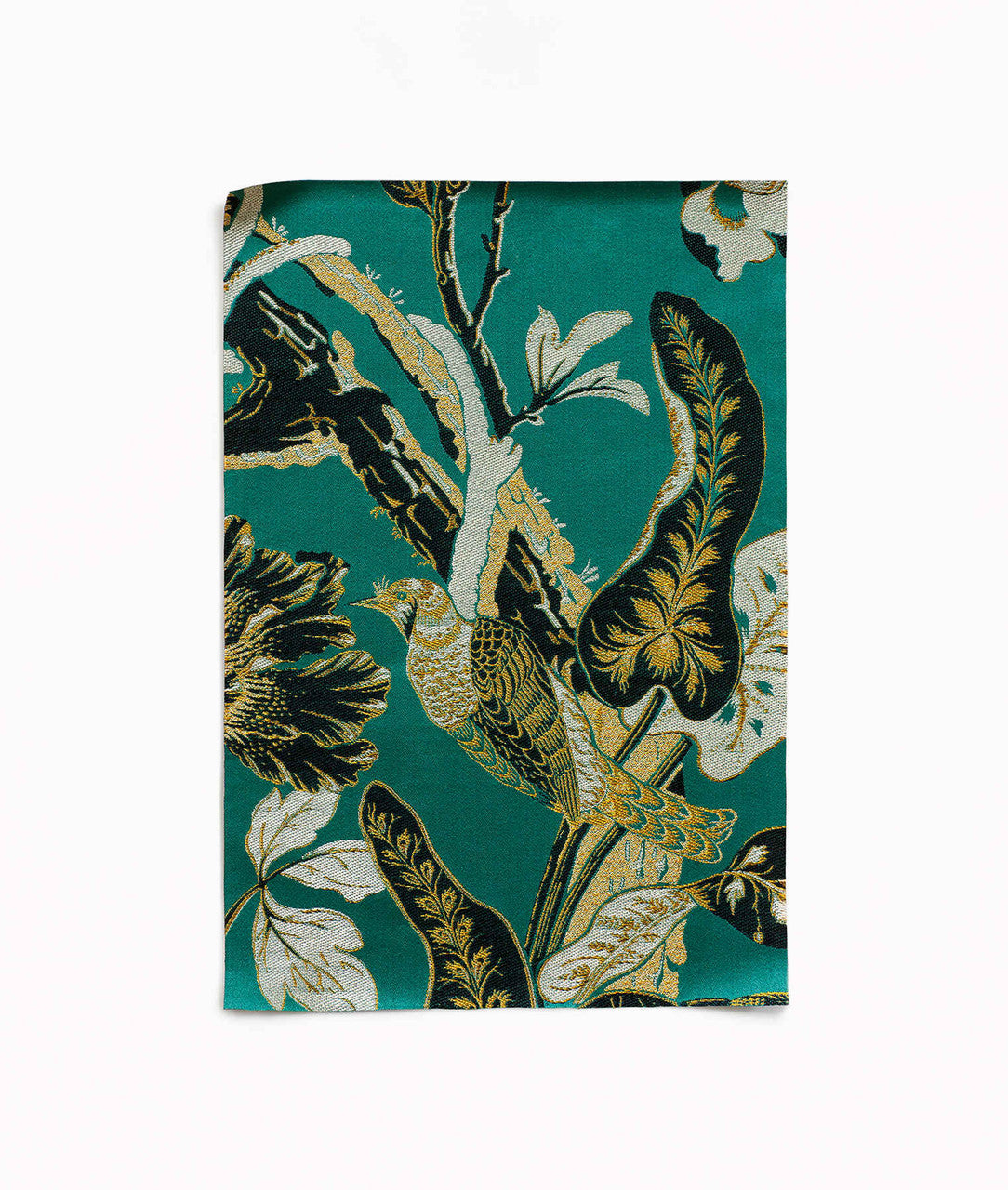 Tessuto Silkbird Jacquard Green lac Dedar