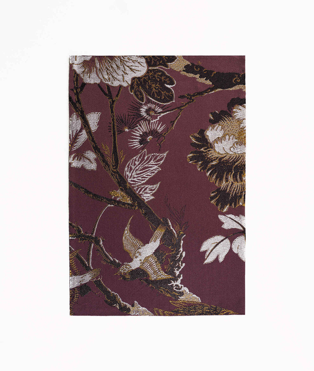 Tessuto Silkbird Jacquard Purple lac Dedar