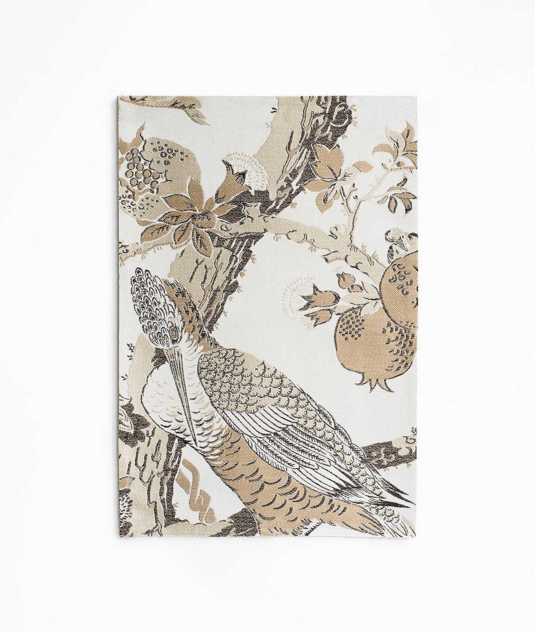 Tessuto Silkbird Jacquard White lac Dedar