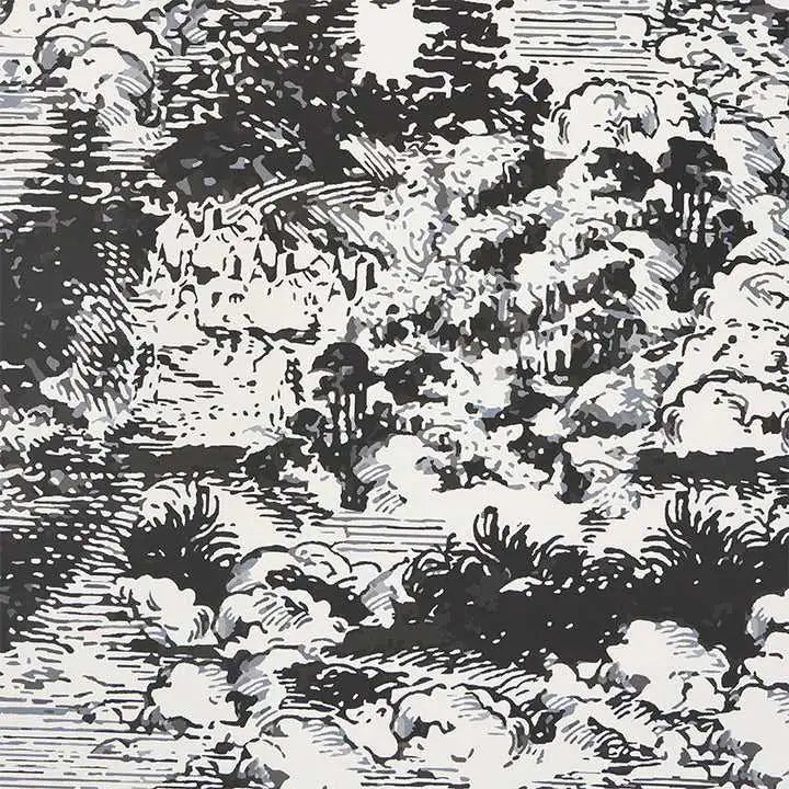 Schumacher Carta da Parati Modern Toile Deco Interni